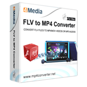 4Media FLV to MP4 Converter for Mac
