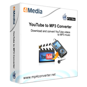 4Media YouTube to MP3 Converter for Mac