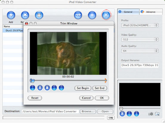 How to convert iPod video on Mac