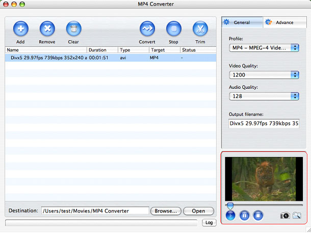 Mac MP4 Converter