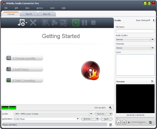 4Media Audio Converter Pro