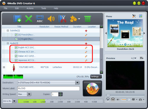 How to burn and convert MP4 to DVD