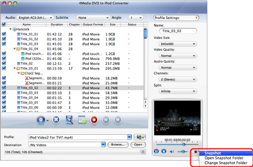 to iPod Converter for Mac Guide