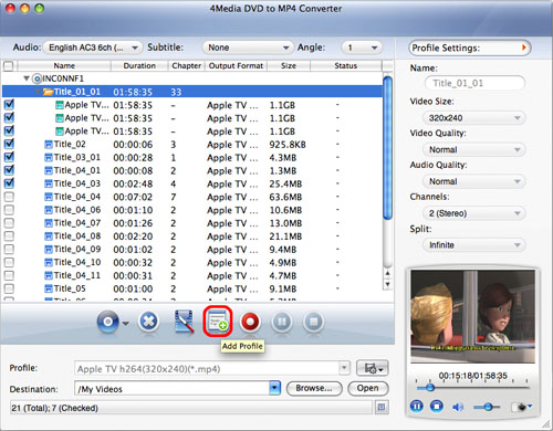 How to convert DVD to MP4 format on Mac