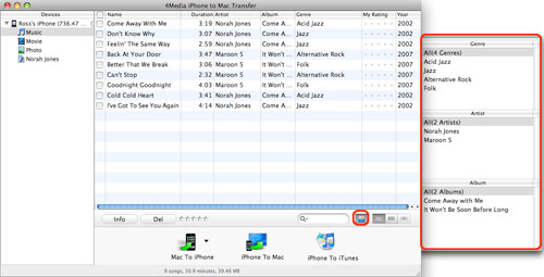 iPhone to Mac Transfer