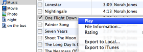 Transfer songs from iPod to Mac