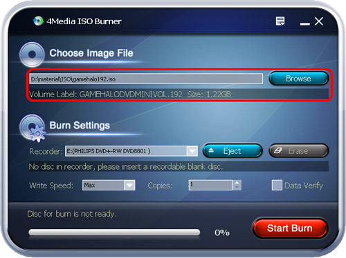 How to burn ISO to CD