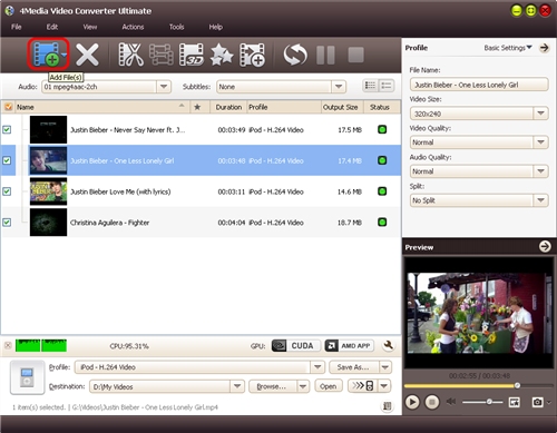 Video file converting