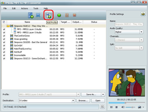 Converting MP4 to MP3