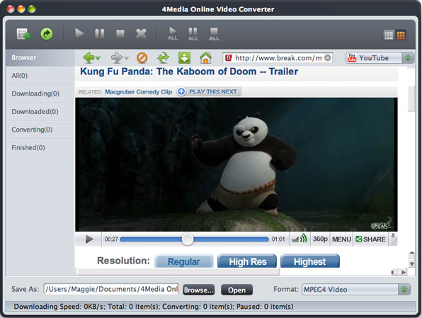 Online Video Mac conversion
