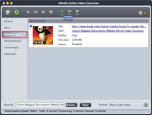 Online video converting and downloading