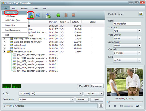 xvid to mp4 converter free