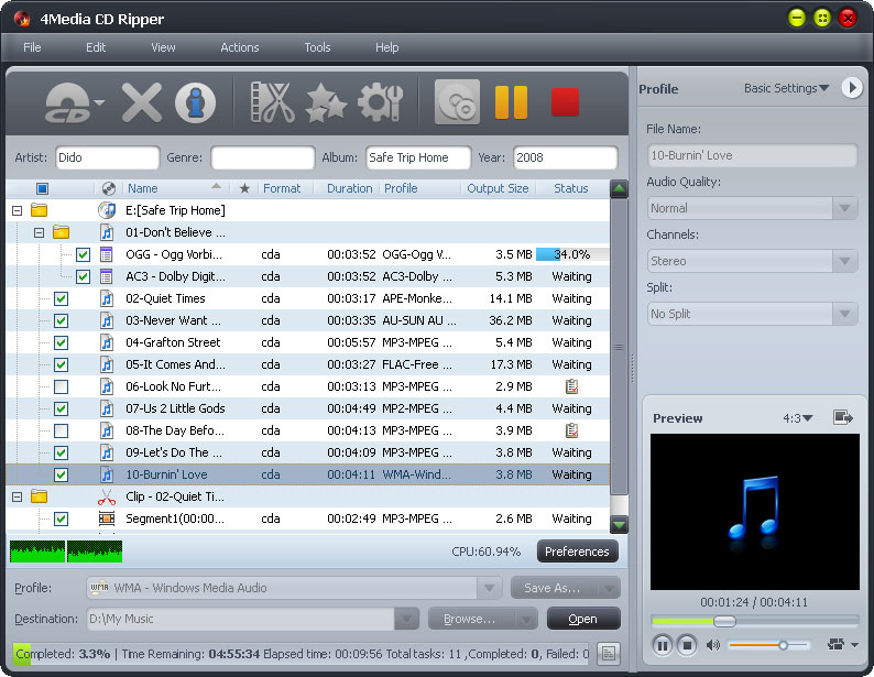 4Media CD Converter