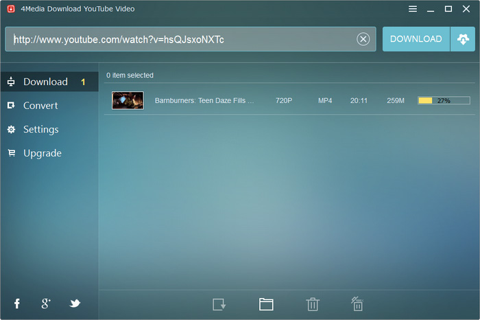 4Media Download YouTube Video