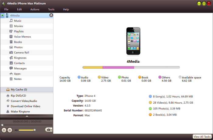 4Media iPhone Max Platinum