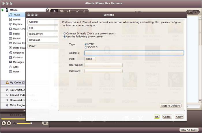 4Media iPhone Max Platinum for Mac