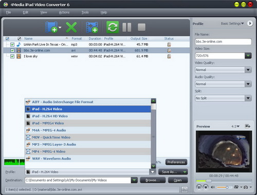 How to convert MKV to iPad