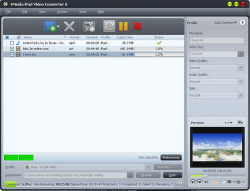convert MKV to iPad